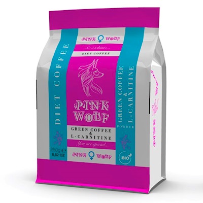 PINK WOLF For Women / DIET COFFEE 