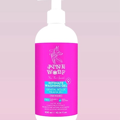 PINK WOLF INTIMATE JEL  / GENITAL BÖLGE YIKAMA JELİ 